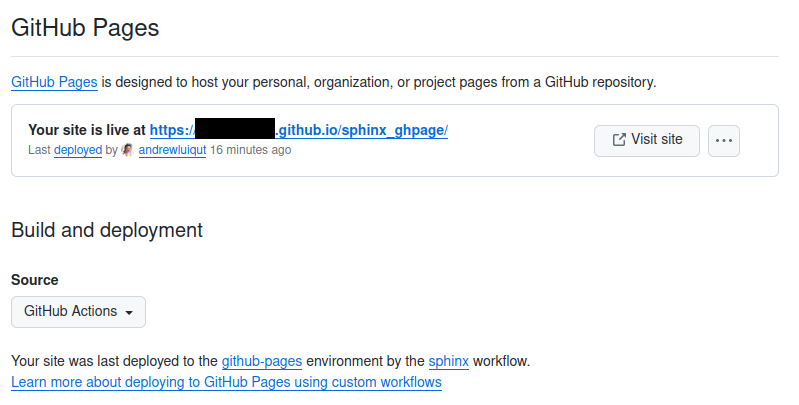 GithubPage